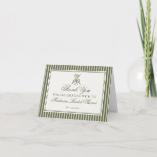 Martini Olive Vieille Fortune Rayée Merci