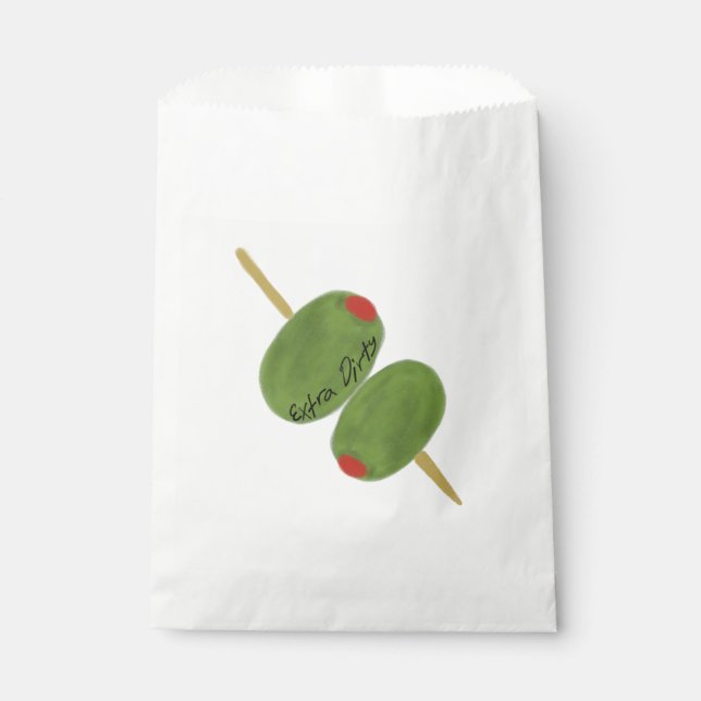 Martini Olives Favour Bag (Front)