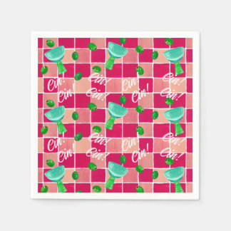 Martini Paper Napkins
