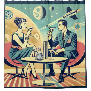 Martini Space Travel Posters Flight Crew