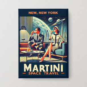 Martini Space Travel Posters New, New York
