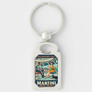 Martini Space Travel Posters The Martini's 1957 Keychain