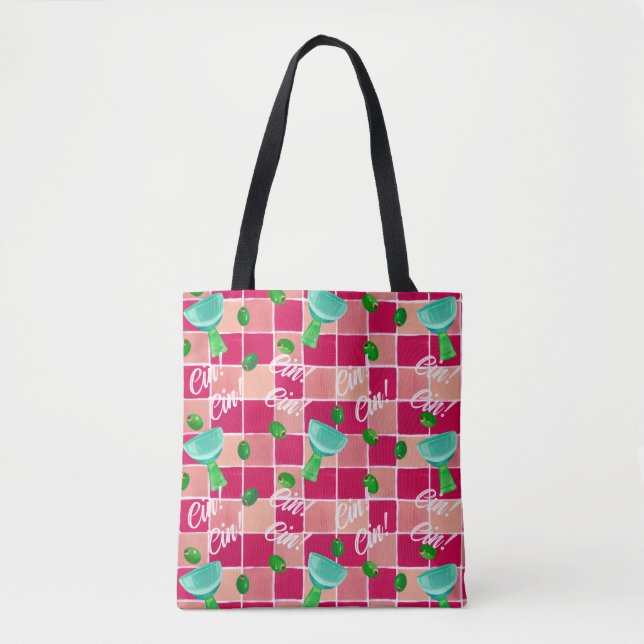 Martini Tote Bag (Devant)