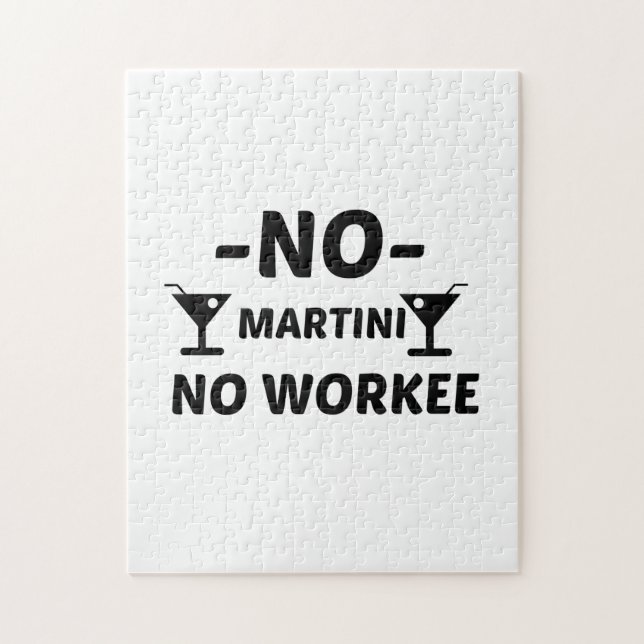 MARTINI WORKEE JIGSAW PUZZLE (Vertical)