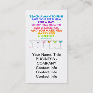 MARTINI ZEN - Happy for a Lifetime Business Cards