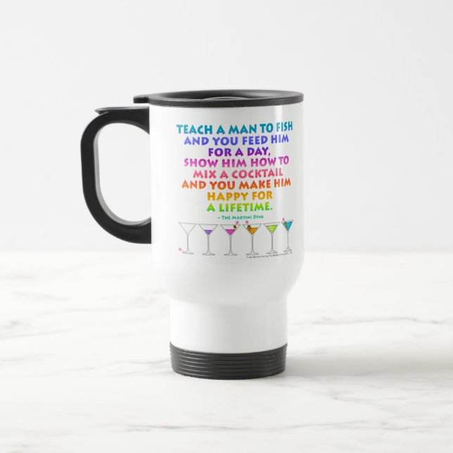 MARTINI ZEN - Happy for a Lifetime Mug (Left)