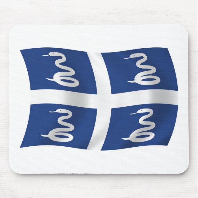Martinique Flag Mousepad (Front)