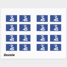 Martinique Flag Sticker