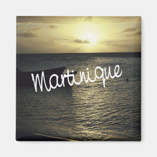 Martinique Travel Photo Souvenir Fridge Magnets