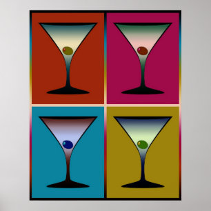 Martinis 24 poster