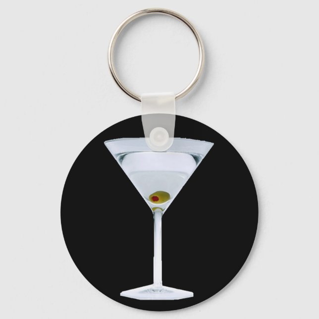 Martinis Keychain (Front)