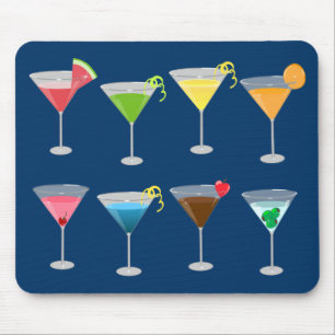 Martinis Mouse Pad