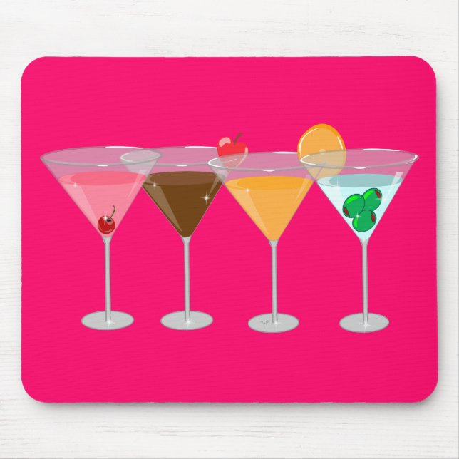 MARTINIS MOUSE PAD (Front)