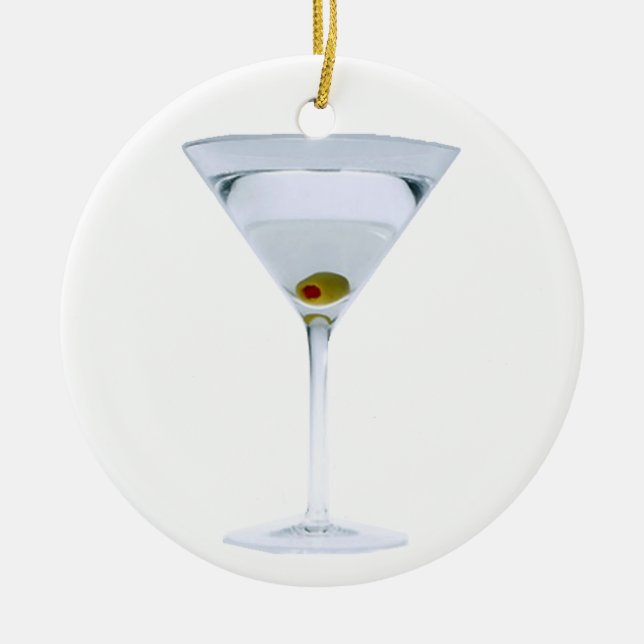 Martinis Ornament (Front)