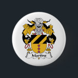 Martins Family Crest 2 Inch Round Button<br><div class="desc"></div>