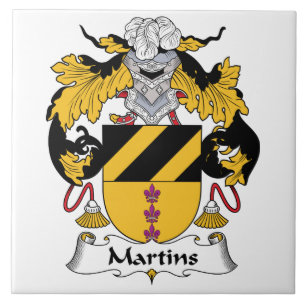 Martins Family Crest Tile