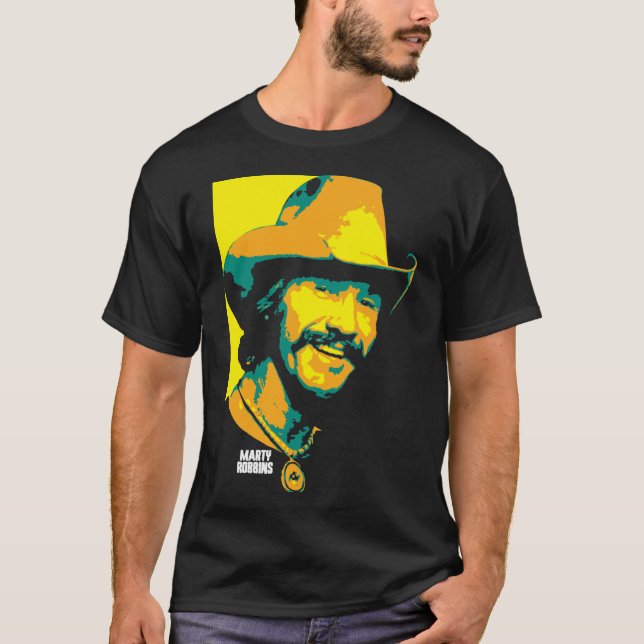 Marty Robbins. Martin David Robinson. American sin T-Shirt (Front)
