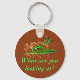 Marty the Praying Mantis Keychain