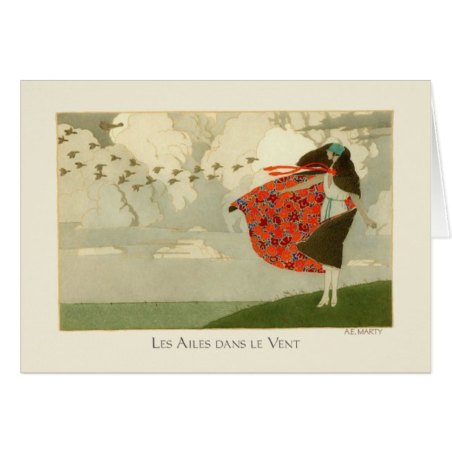 Marty Vintage Fashion Wings in the Wind (Front Horizontal)