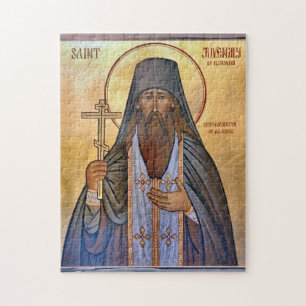 Martyr Juvenaly of Alaska Orthodox Christian Icon Jigsaw Puzzle