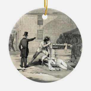 Martyrdom of Joseph & Hiram Smith in Carthage Jail Ceramic Ornament