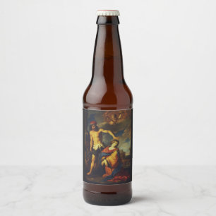 Martyrdom of Saint Catherine Beer Bottle Label