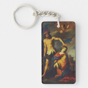 Martyrdom of Saint Catherine Keychain