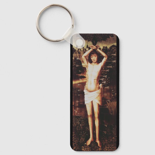 Martyrdom of Saint Sebastian Keychain (Front)
