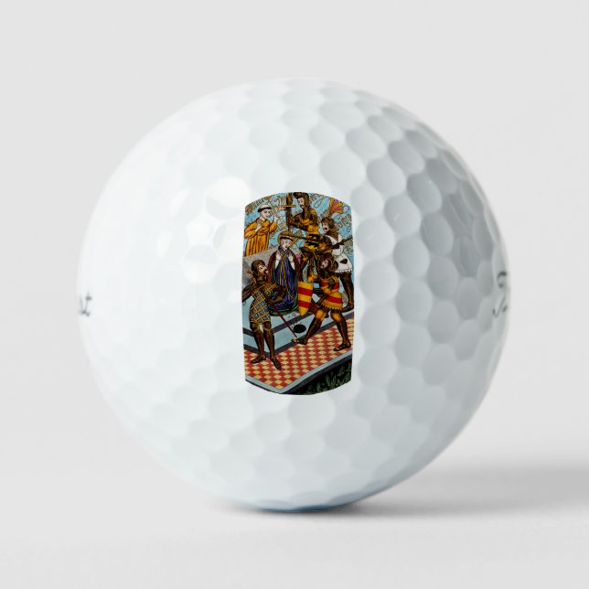 Martyrdom of Saint Thomas of Canterbury Golf Balls (Front)