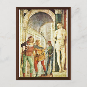 Martyrdom Of St. Sebastian, By Foppa Vincenzo Postcard