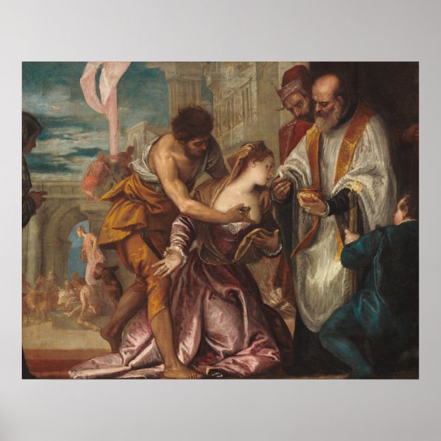 Martyre de Saint Lucy - Poster des Beaux-Arts de V (Devant)