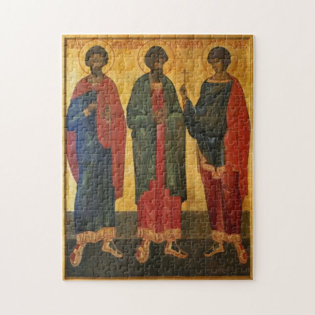 Martyrs of Vilnius Anthony, John, and Eustathius   Jigsaw Puzzle (Vertical)
