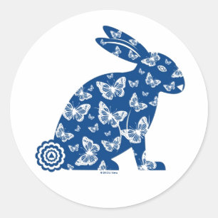 Martzkin Easter Bunny Stickers © 2012 M. Martz