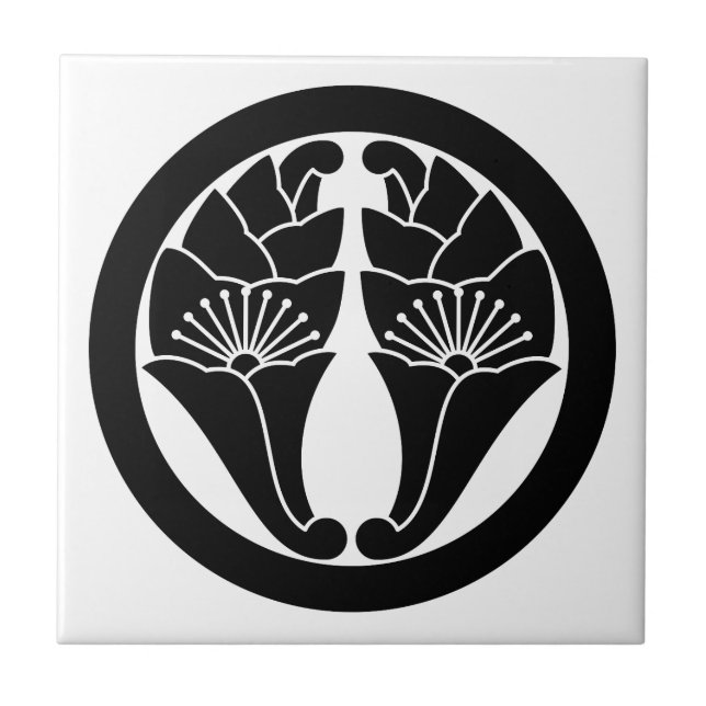 Maru Daki Hanagyoyou Tile (Front)