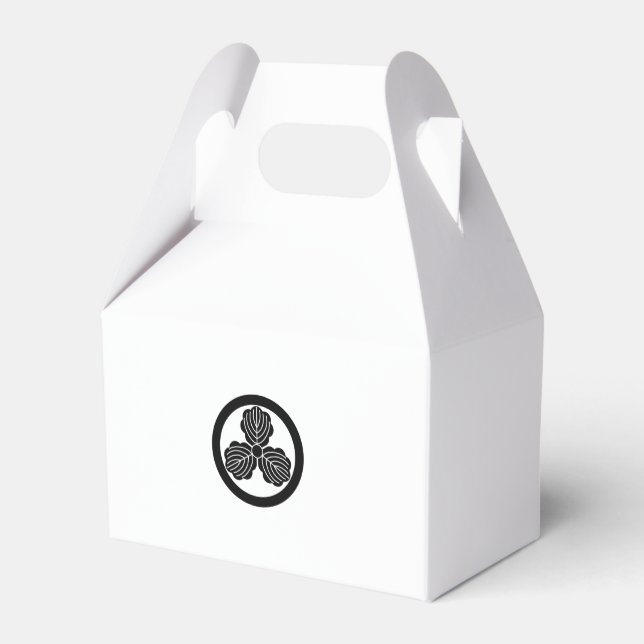 Maru ni Mitsukashiwa Favor Box (Back Side)