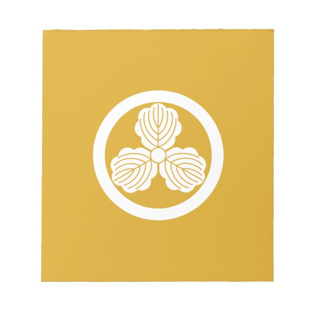 Maru ni Mitsukashiwa Notepad (Front)