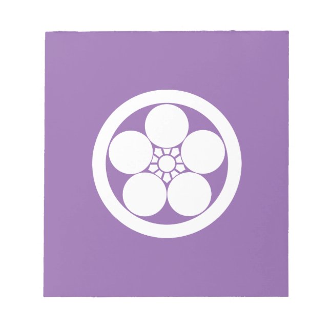 Maru-ni-umebachi Notepad (Front)