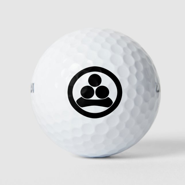 Maru Watanabe Star Golf Balls (Front)