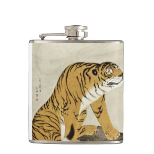 Maruyama Okyo - Tiger Hip Flask