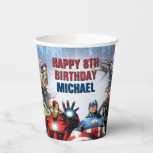 Marvel   Avengers - Birthday Paper Cups