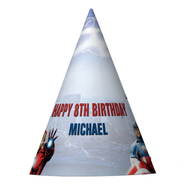 Marvel | Avengers - Birthday Party Hat (Front)