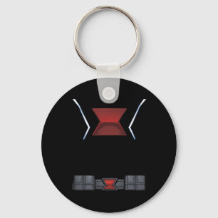 Marvel Avengers Clic Halloween Black Widow Costume Keychain