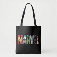 Marvel Avengers Face Letter Logo