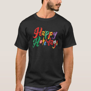 Marvel Avengers Happy Holidays  T-Shirt