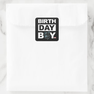 Marvel   Black Panther - Birthday Square Sticker