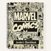 Marvel Comics Pages Pattern Drawing