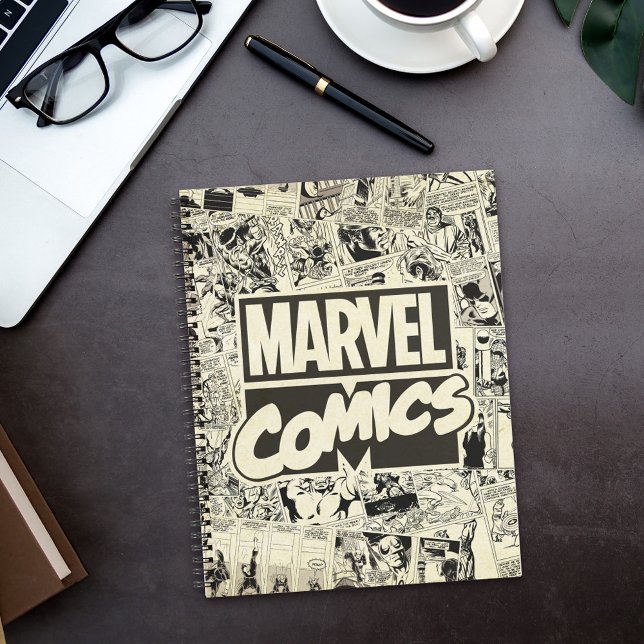 Marvel Comics Pages Pattern Notebook (Creator Uploaded)