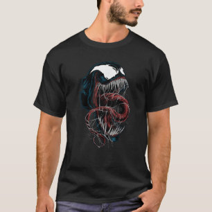 Marvel Comics Retro Classic Venom Chest Burst Big  T-Shirt