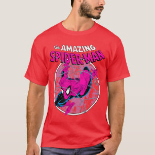 Marvel Comics SpiderMan Vintage Swinging Web Actio T-Shirt