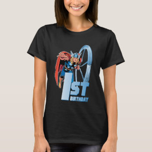 Marvel Comics Thor 1st Birthday Avenger Blue T-Shirt
